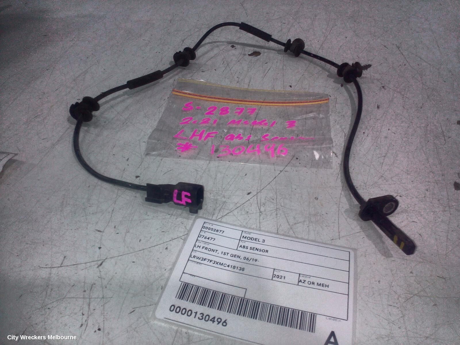 TESLA MODEL 3 2021 Abs Sensor