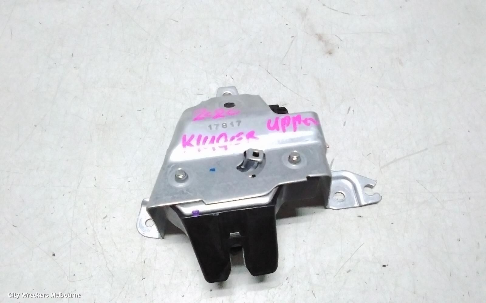 TOYOTA KLUGER 2019 Door/Boot/Gate Lock