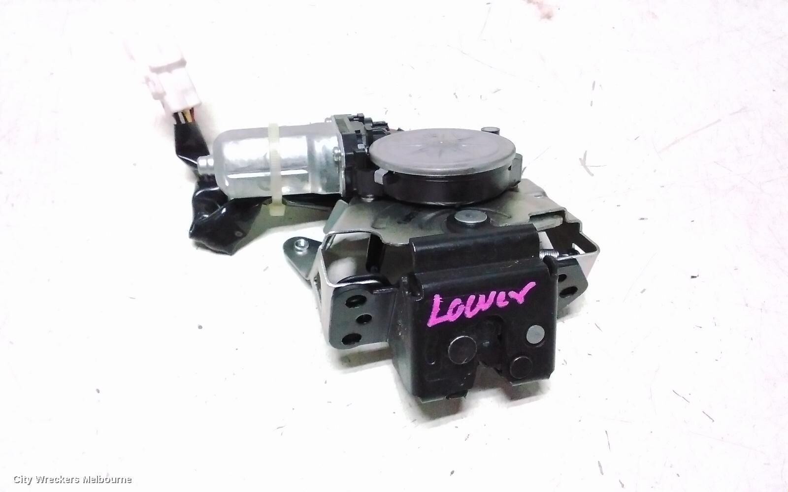 TOYOTA KLUGER 2019 Door/Boot/Gate Lock