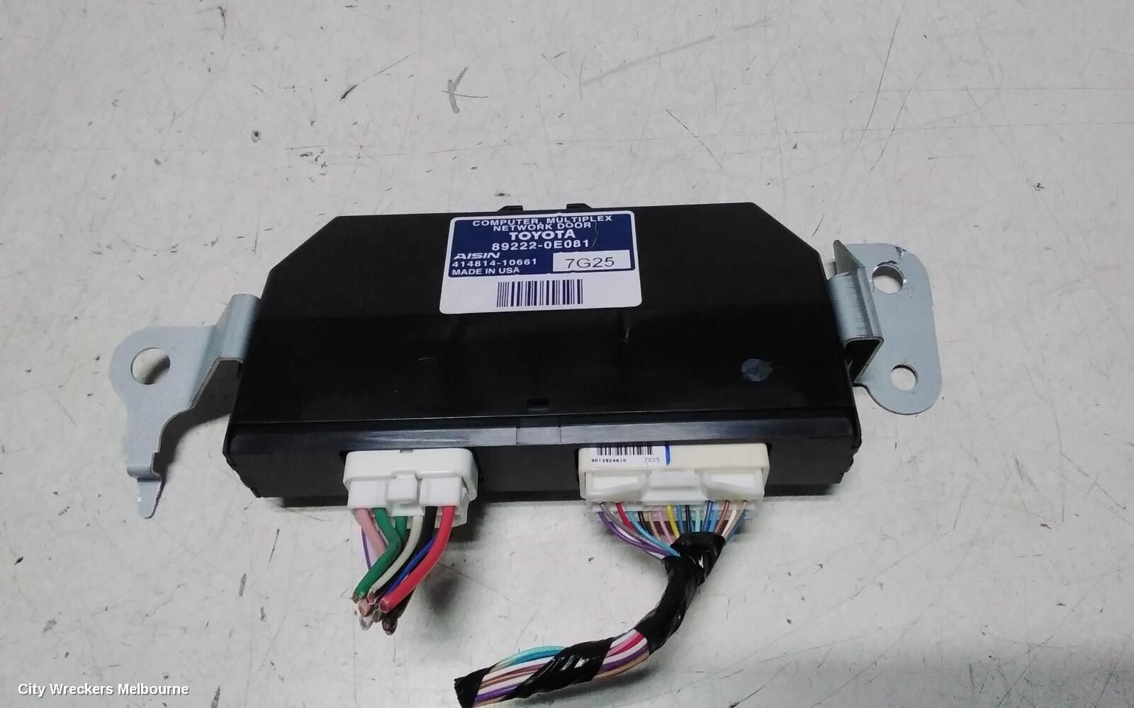 TOYOTA KLUGER 2019 Ecu