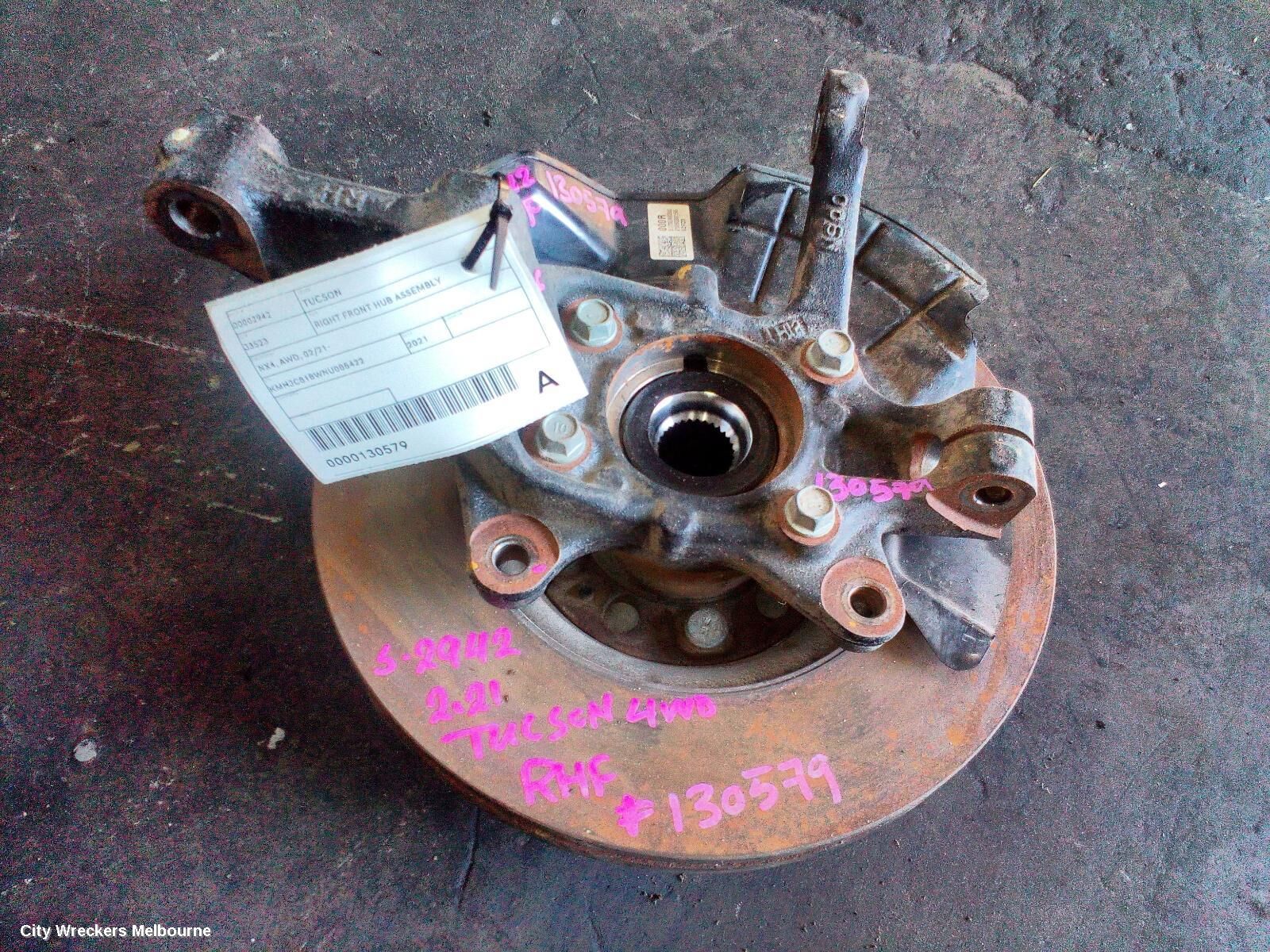 HYUNDAI TUCSON 2021 Right Front Hub Assembly