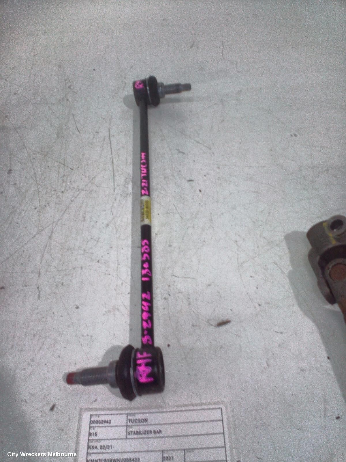 HYUNDAI TUCSON 2021 Stabiliser Bar