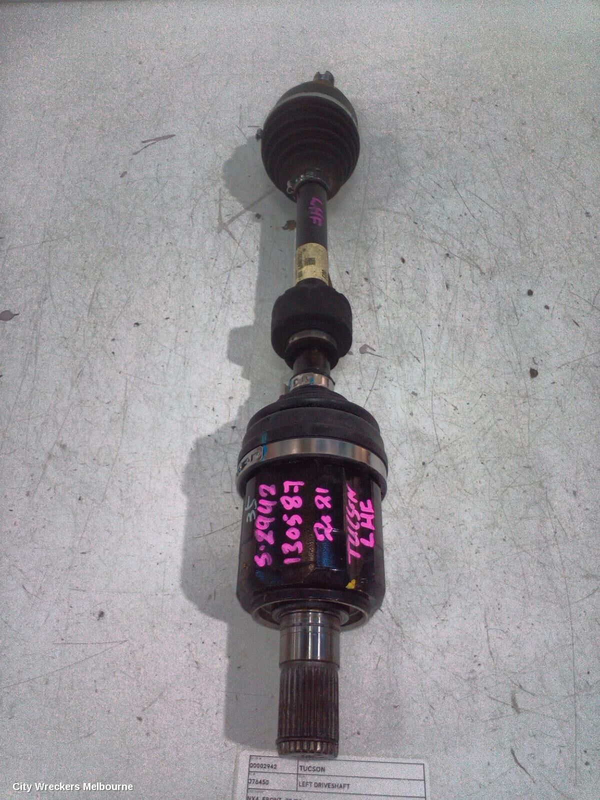 HYUNDAI TUCSON 2021 Left Driveshaft