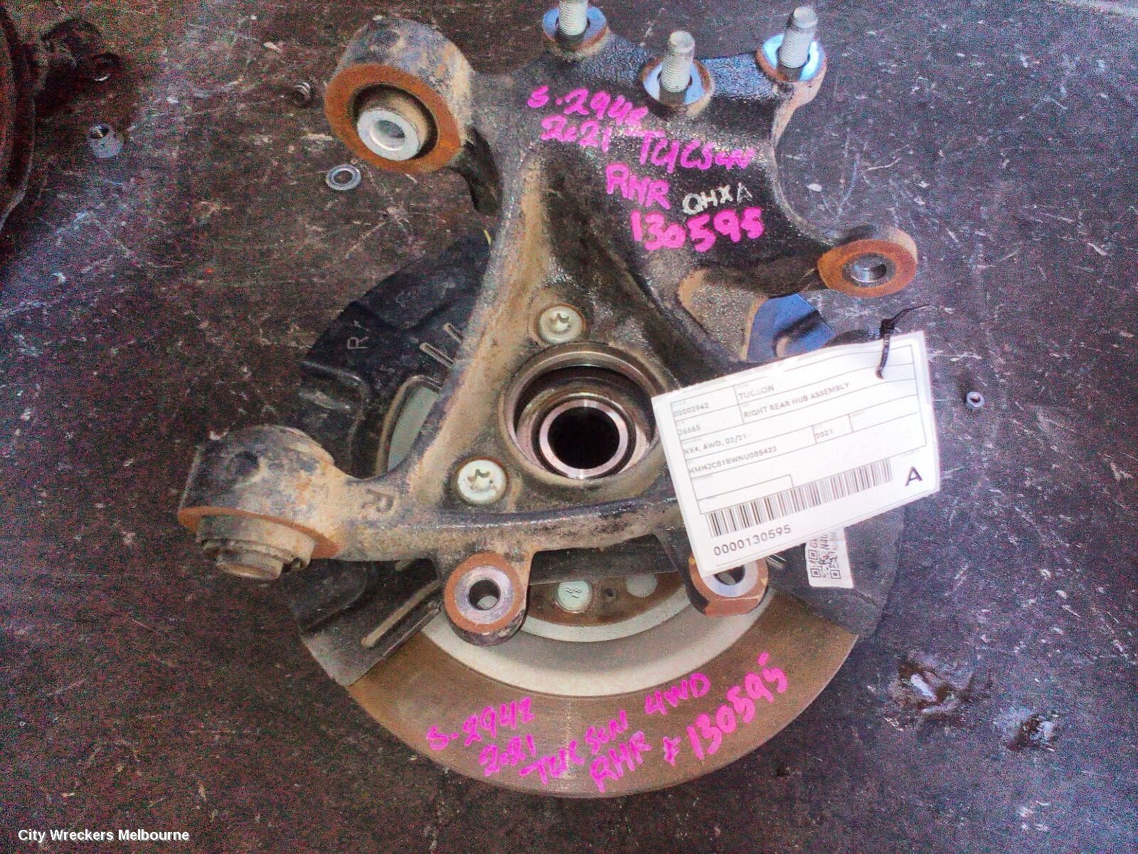 HYUNDAI TUCSON 2021 Right Rear Hub Assembly