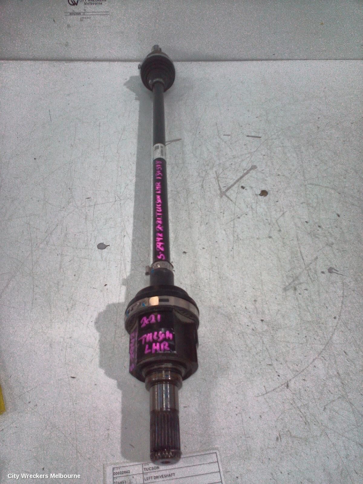 HYUNDAI TUCSON 2021 Left Driveshaft