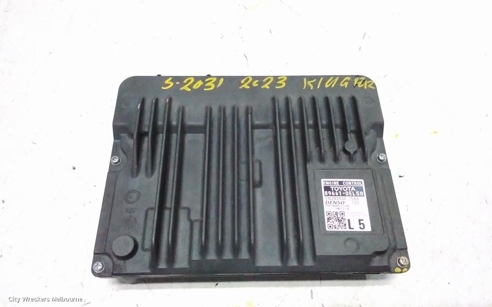TOYOTA KLUGER 2022 Ecu
