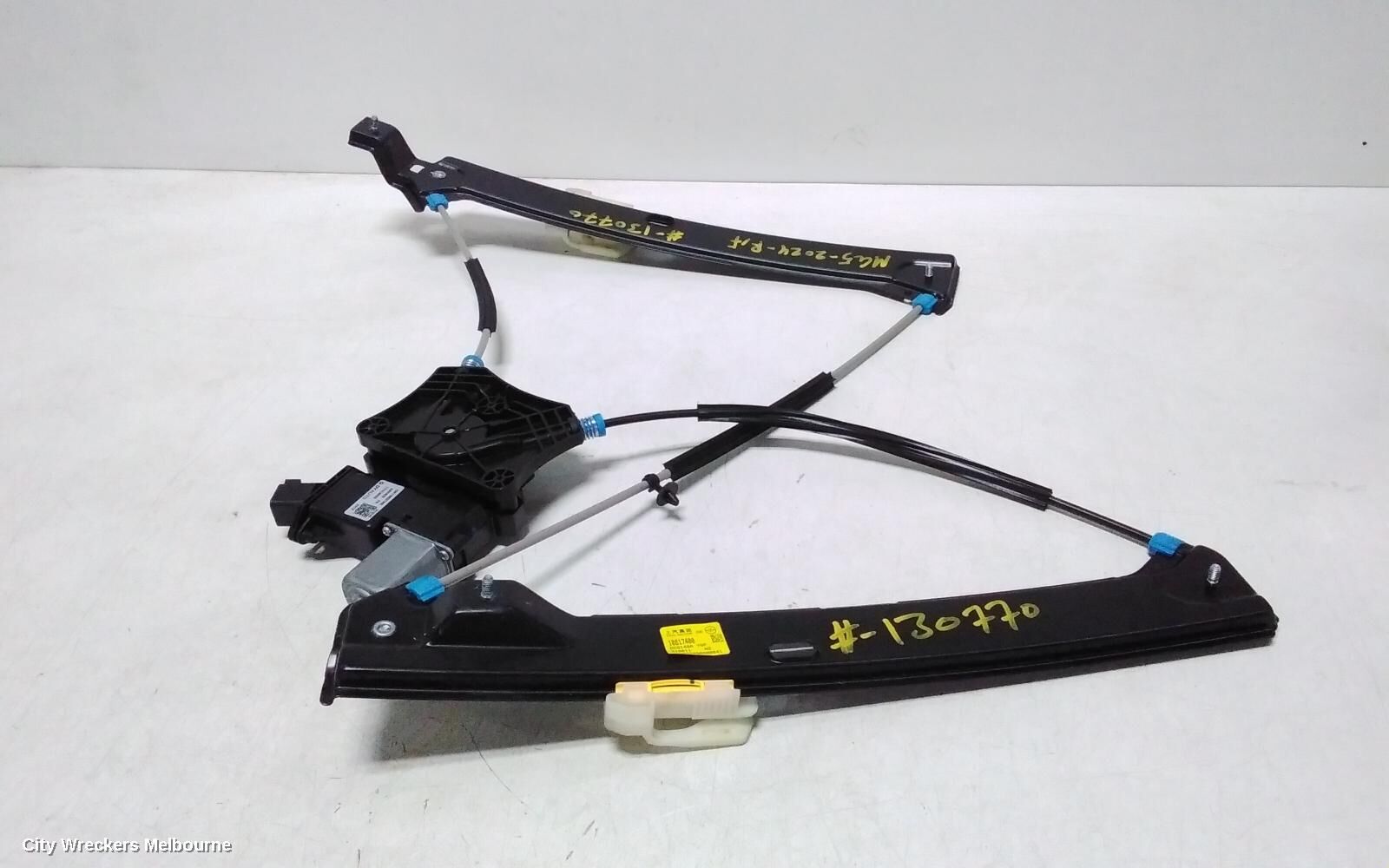 MG MG5 2024 Right Front Window Reg/Motor