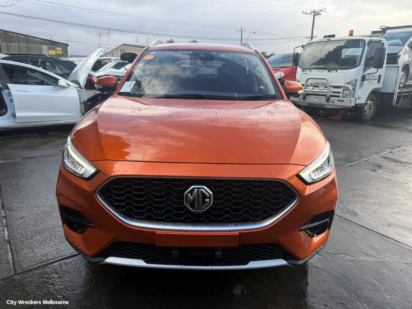 MG ZS 2024 Bonnet