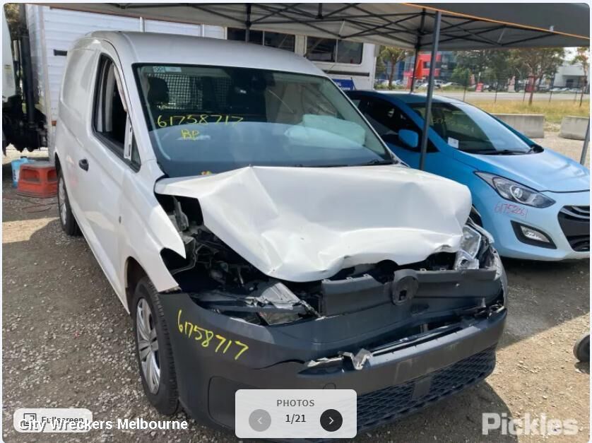 VOLKSWAGEN CADDY 2022 Right Taillight
