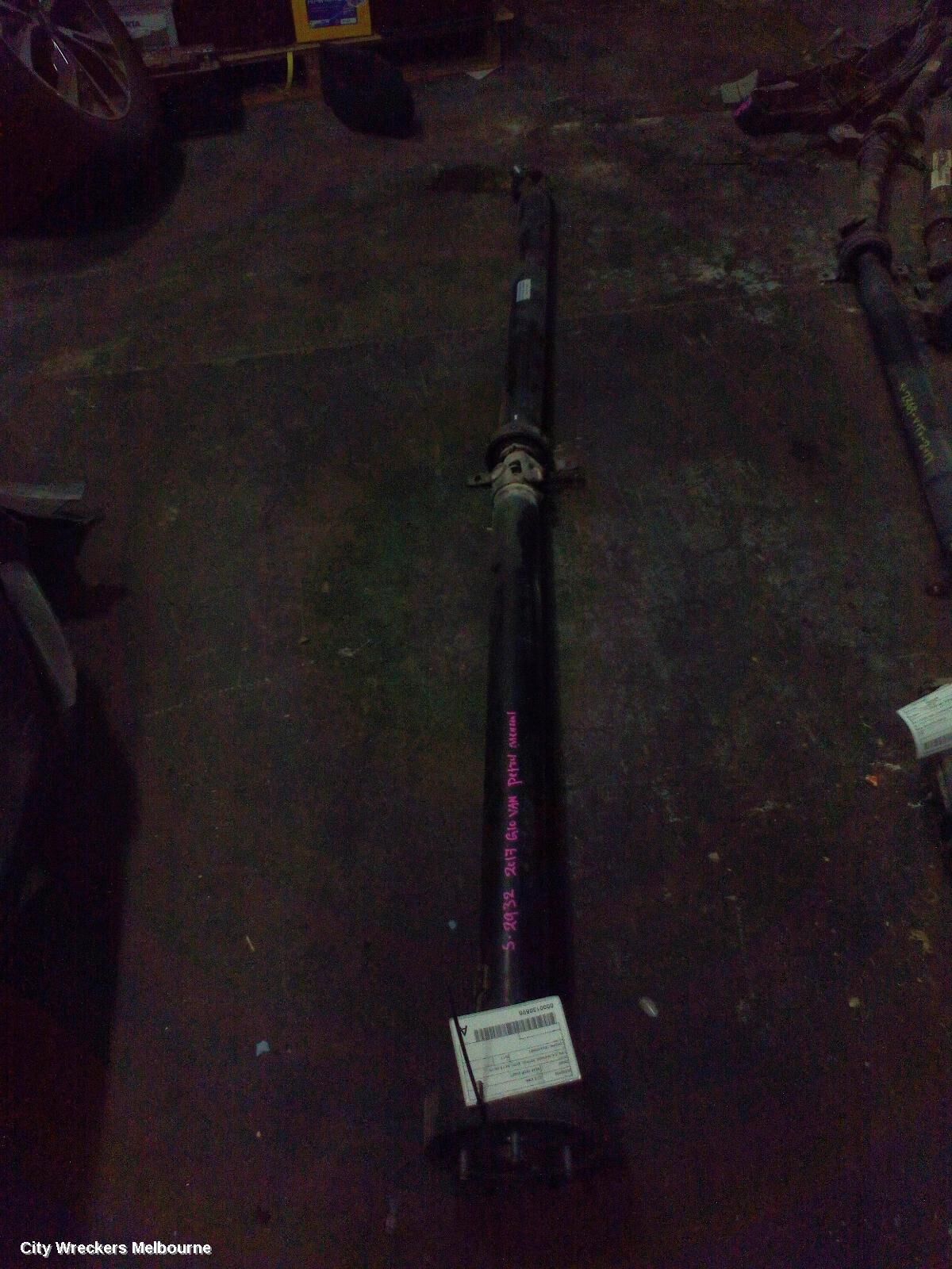 LDV G10 2017 Rear Drive Shaft