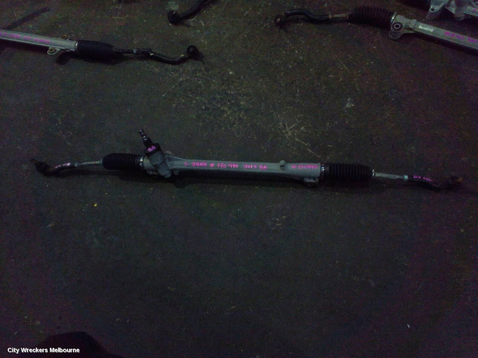 TOYOTA 86 2013 Steering Box/Rack
