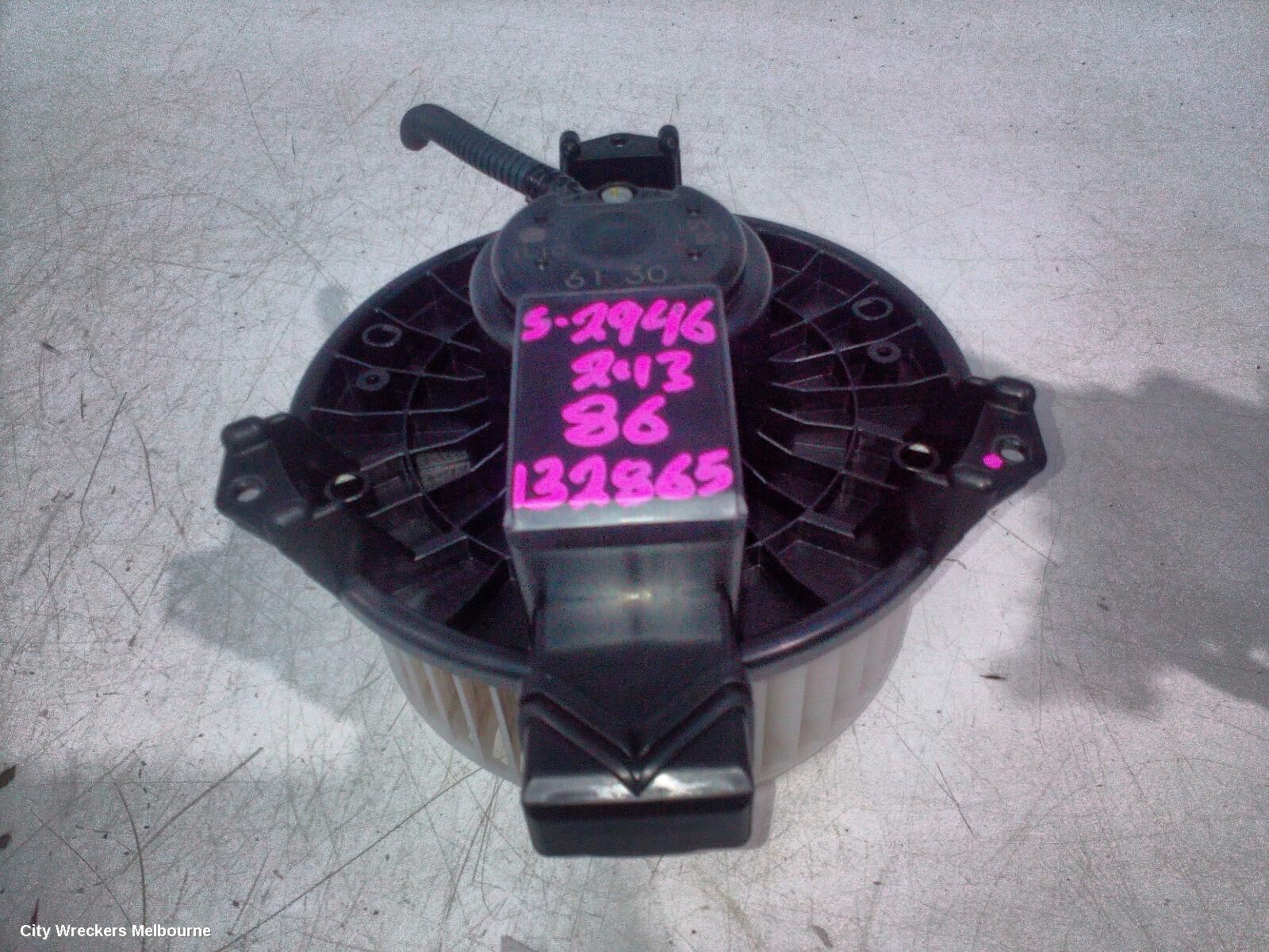 TOYOTA 86 2013 Heater Fan Motor