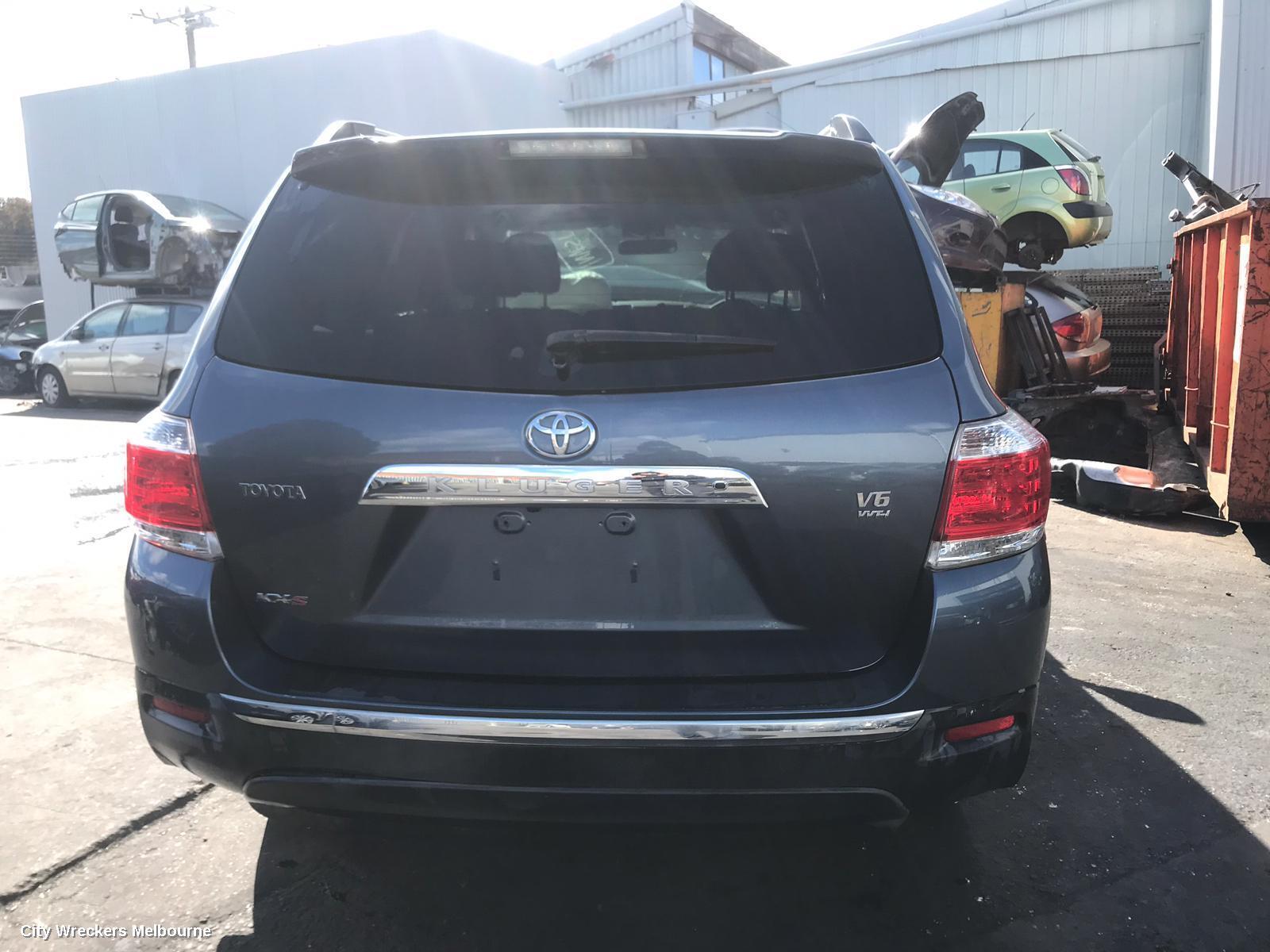TOYOTA KLUGER 2011 Bootlid/Tailgate