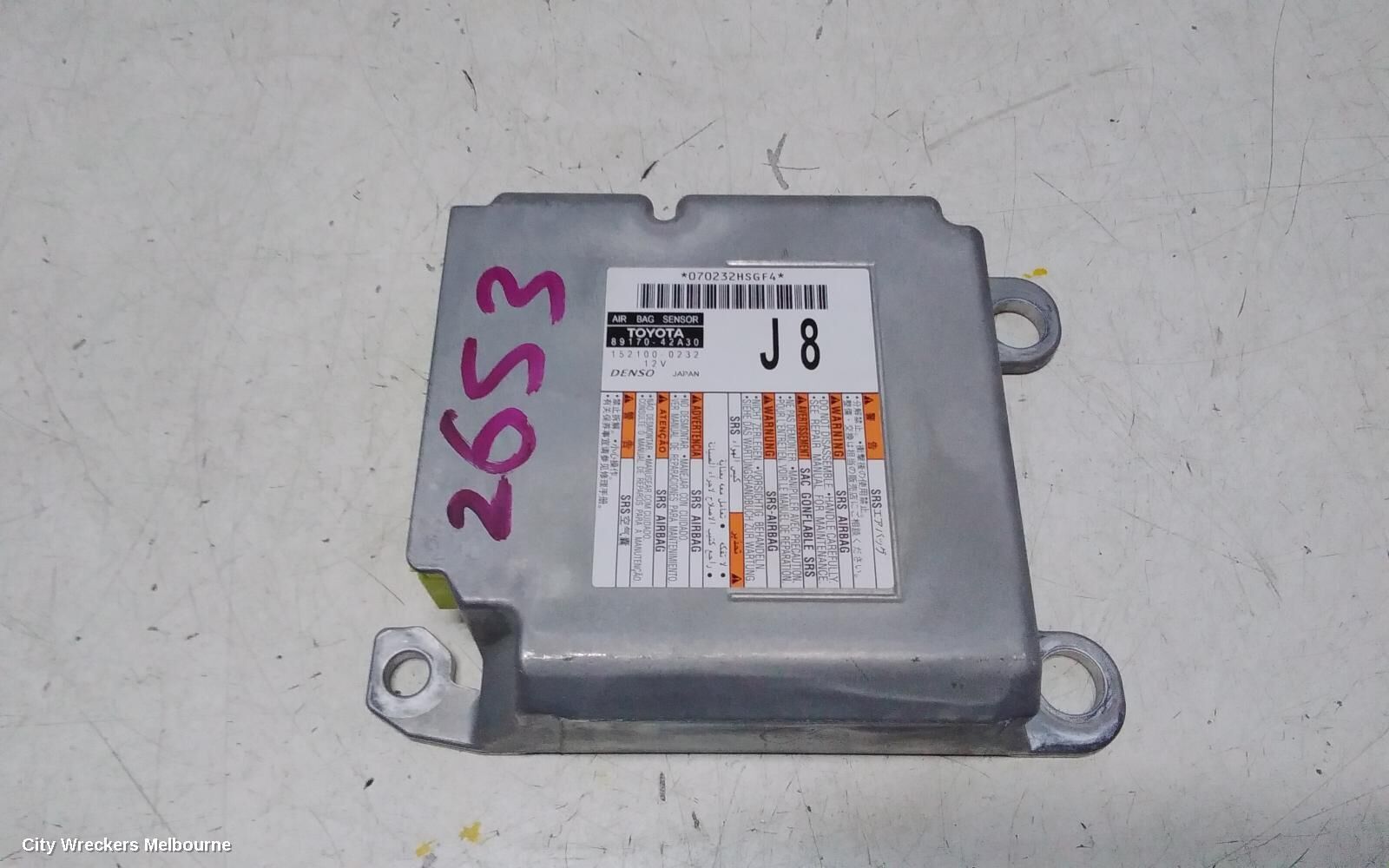 TOYOTA RAV4 2020 Airbag Module/Sensor
