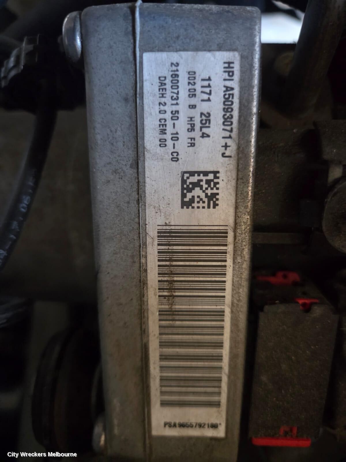 PEUGEOT 407 2005 Steering Pump