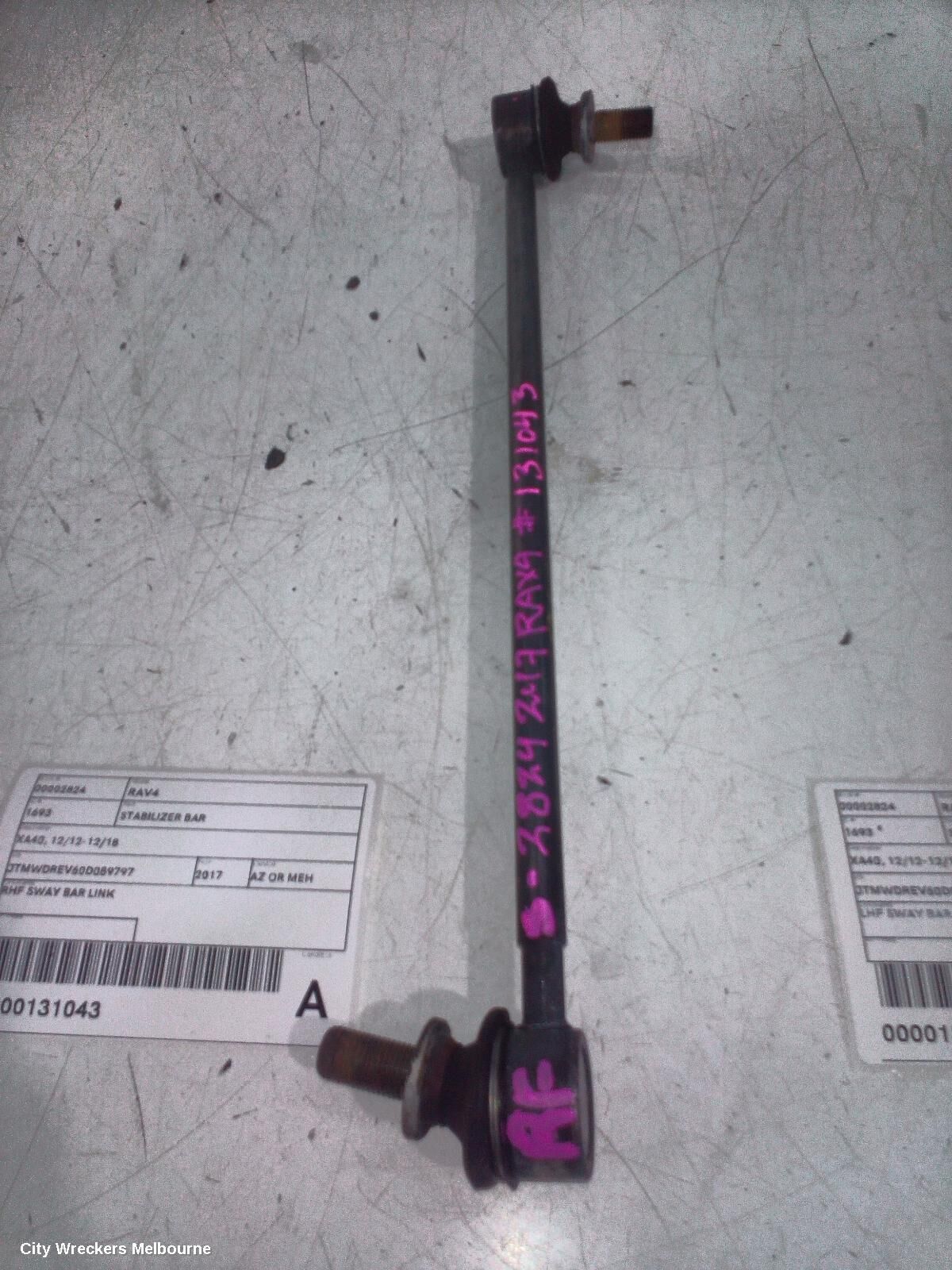 TOYOTA RAV4 2017 Stabiliser Bar
