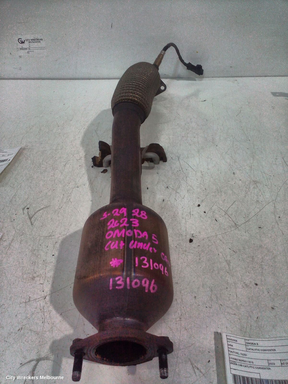 CHERY OMODA 5 2023 Catalytic Converter