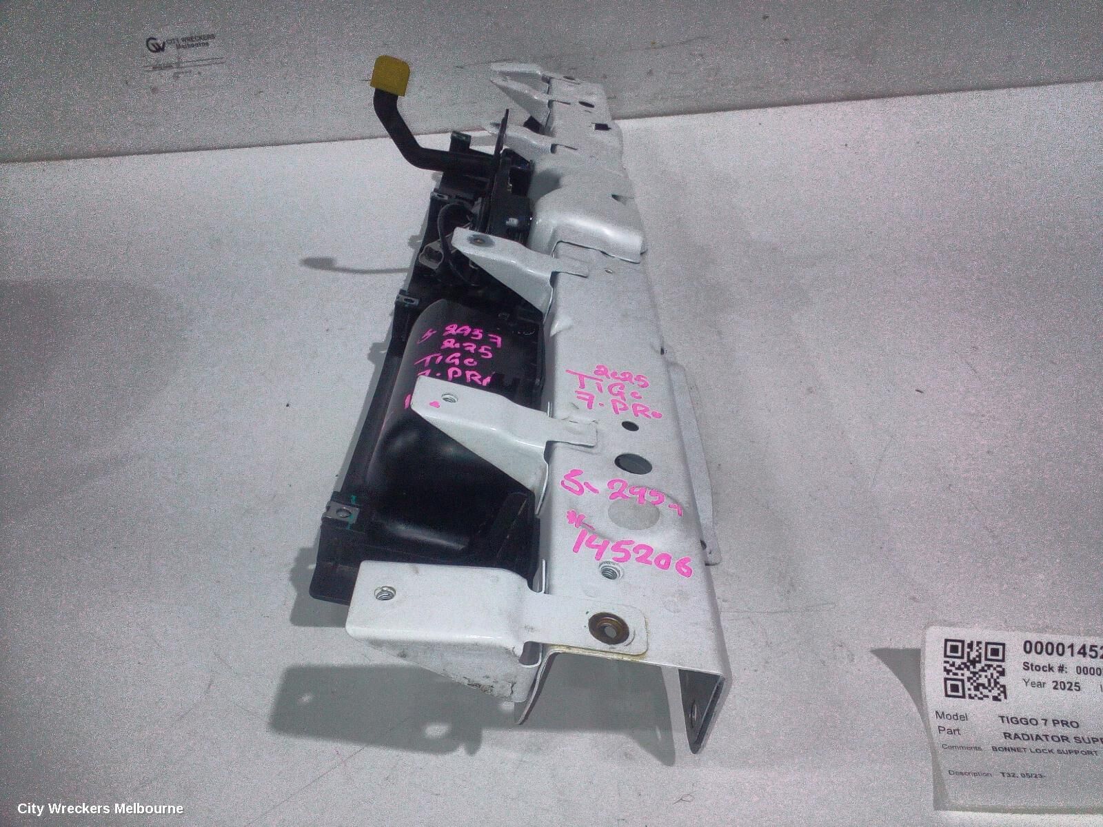 CHERY TIGGO 7 PRO 2025 Radiator Support