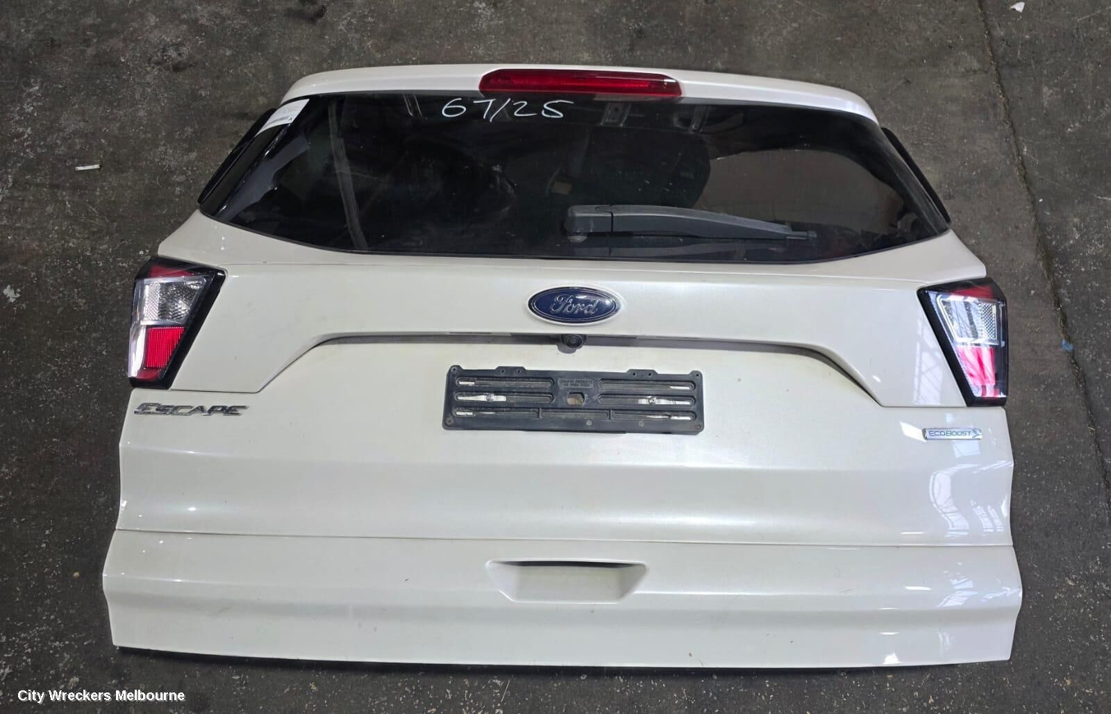 FORD ESCAPE 2018 Bootlid/Tailgate
