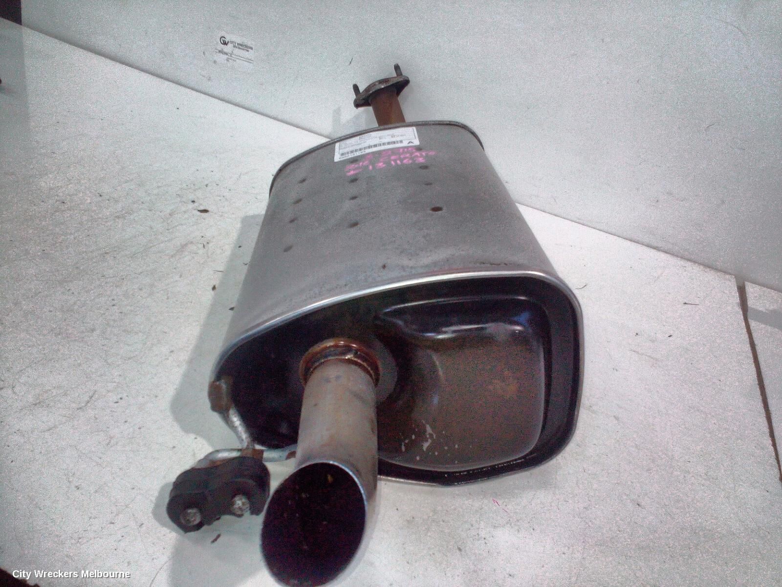 KIA CERATO 2016 Silencer