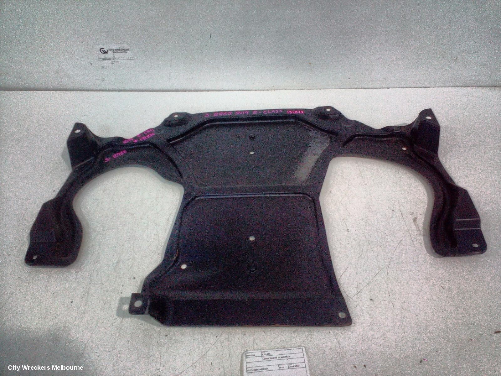 MERCEDES E CLASS 2014 LOWER_ENGINE_SPLASH_TRAY