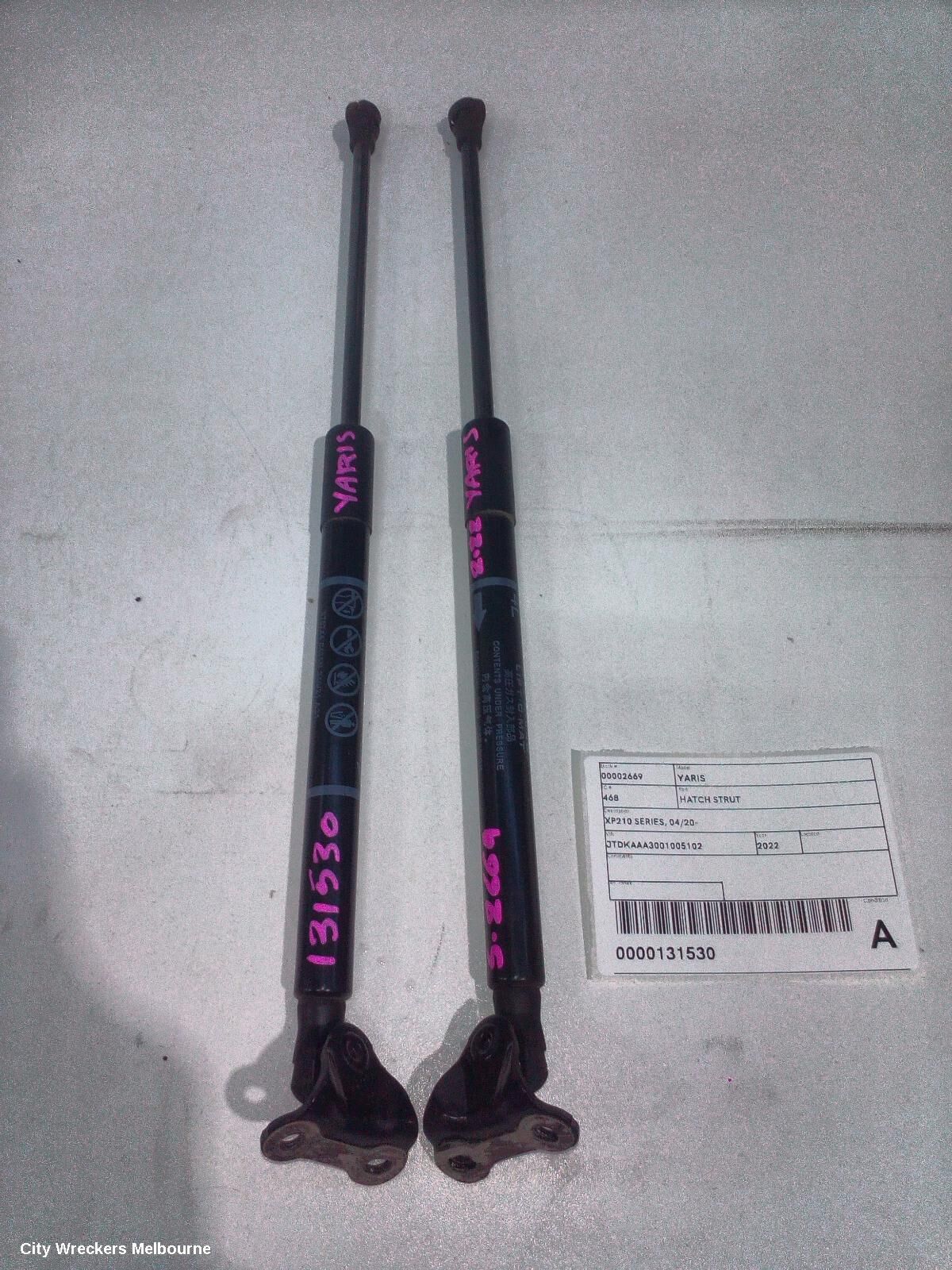 TOYOTA YARIS 2022 Hatch Strut