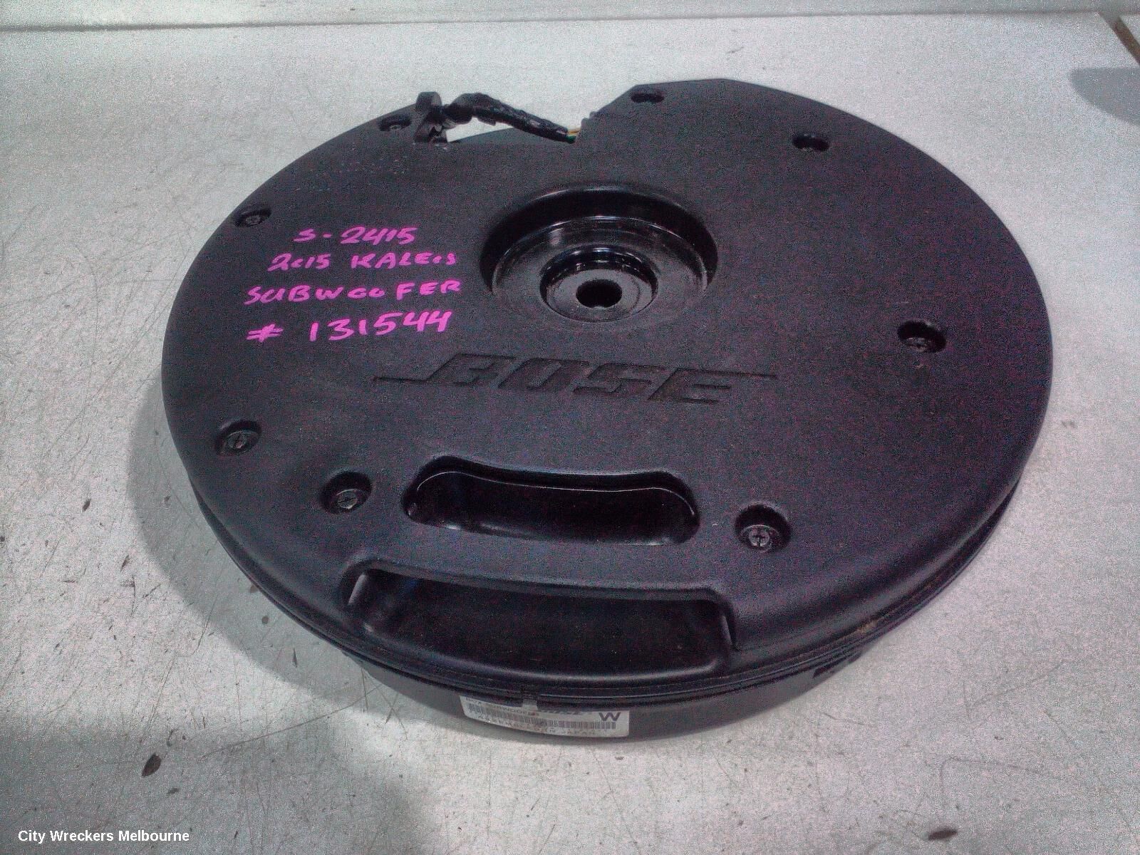 RENAULT KALEOS 2015 SPEAKER