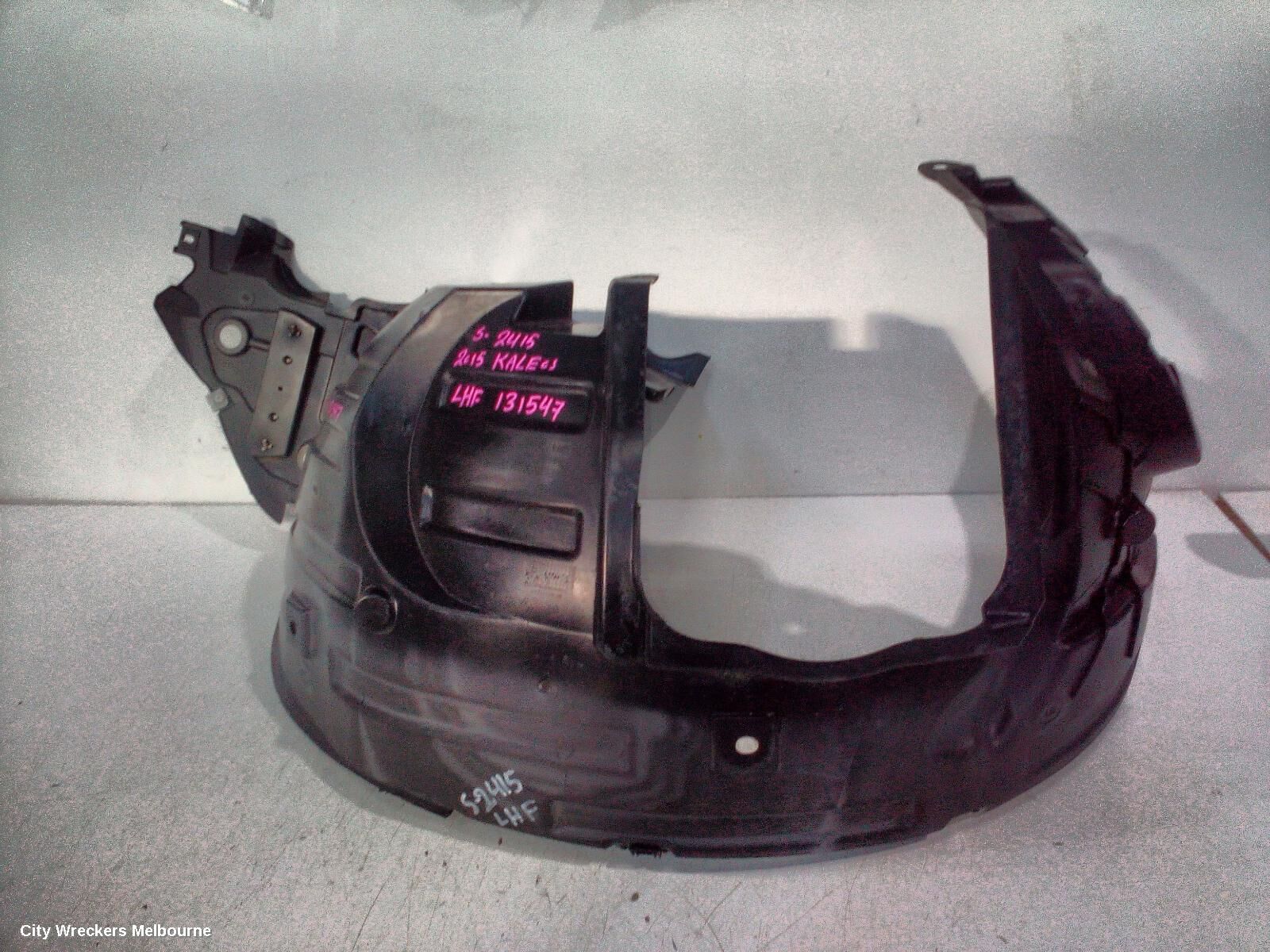 RENAULT KALEOS 2015 Left Guard Liner