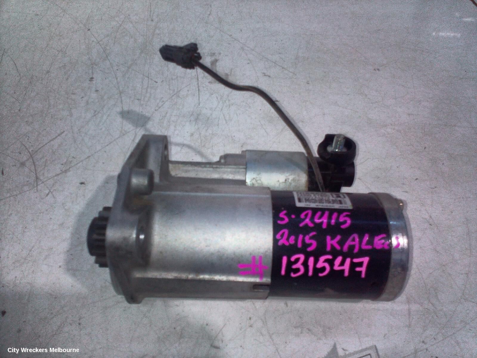 RENAULT KALEOS 2015 Starter