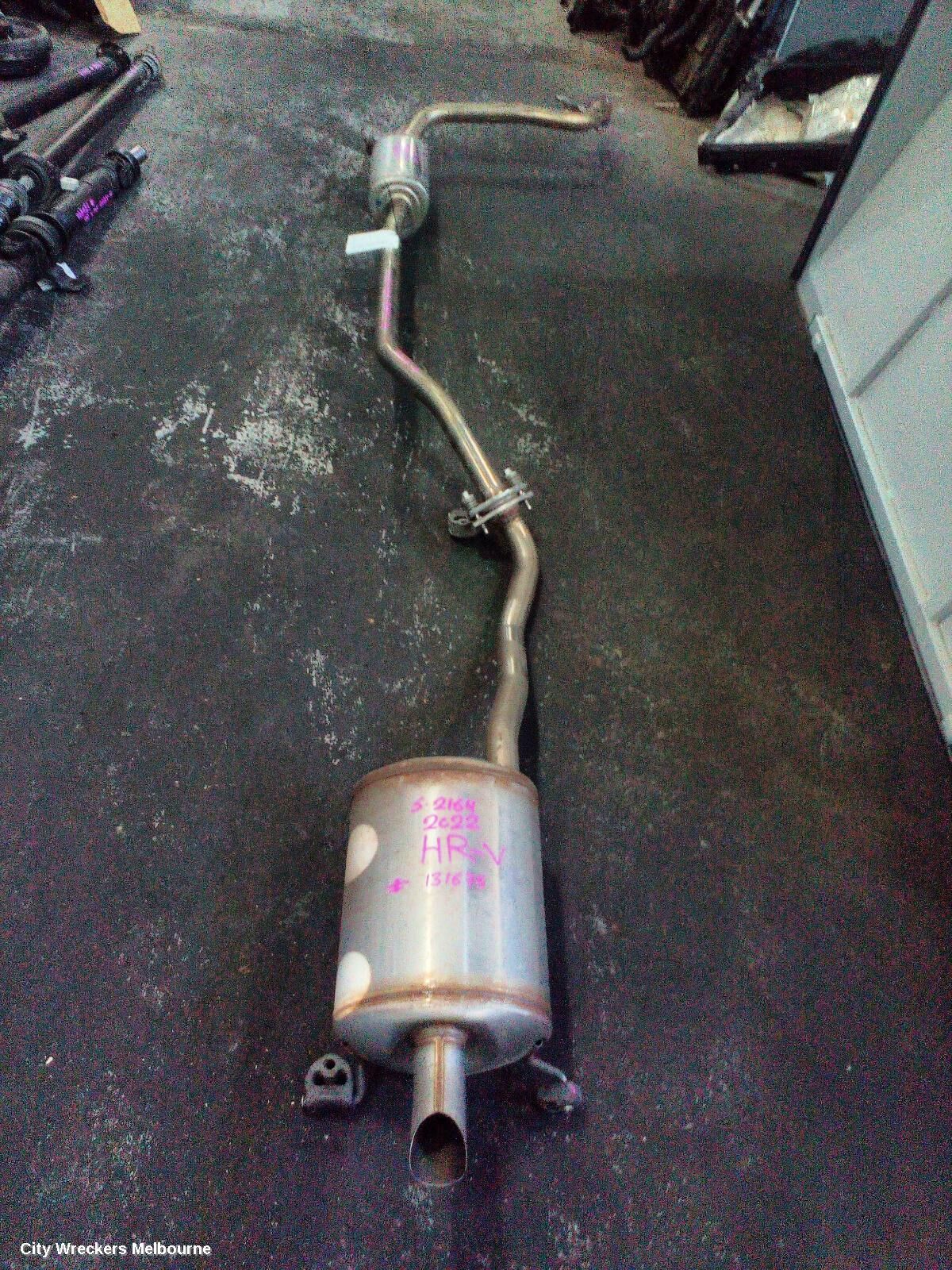 HONDA HRV 2022 Exhaust System