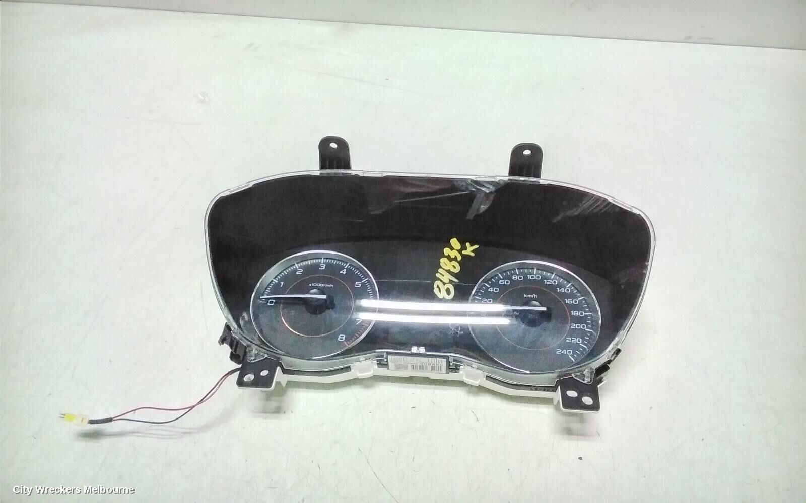 SUBARU XV 2018 Instrument Cluster