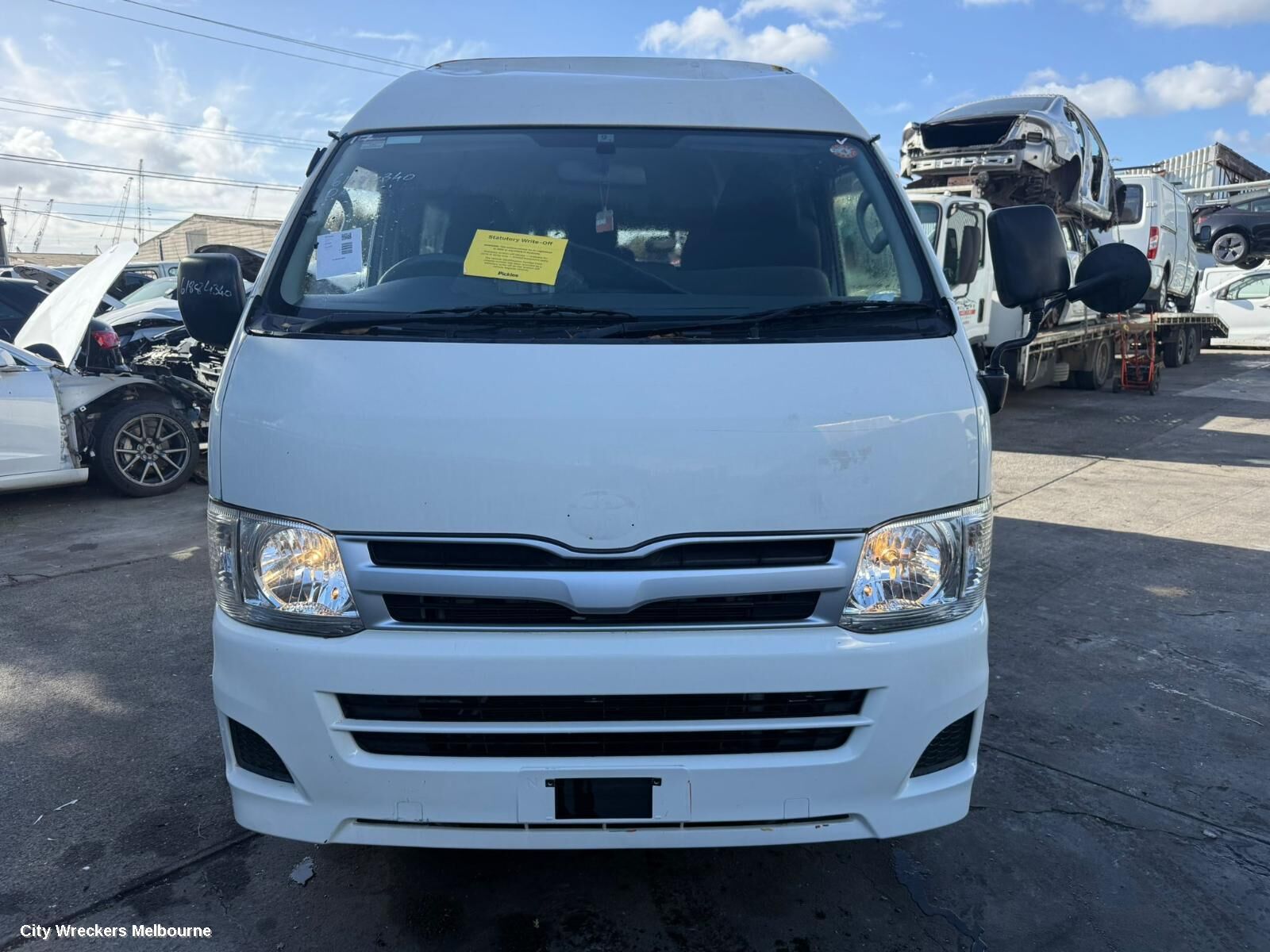TOYOTA HIACE 2013 Left Rear Door/Sliding