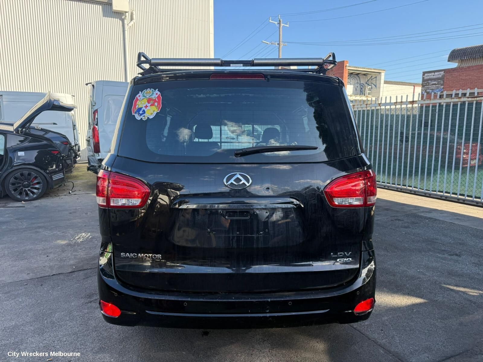LDV G10 2019 Right Front Door Window