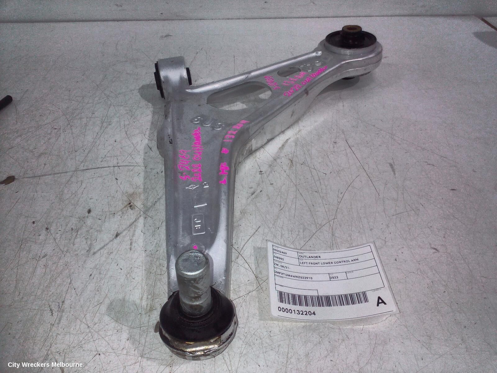 MITSUBISHI OUTLANDER 2022 Left Front Lower Control Arm