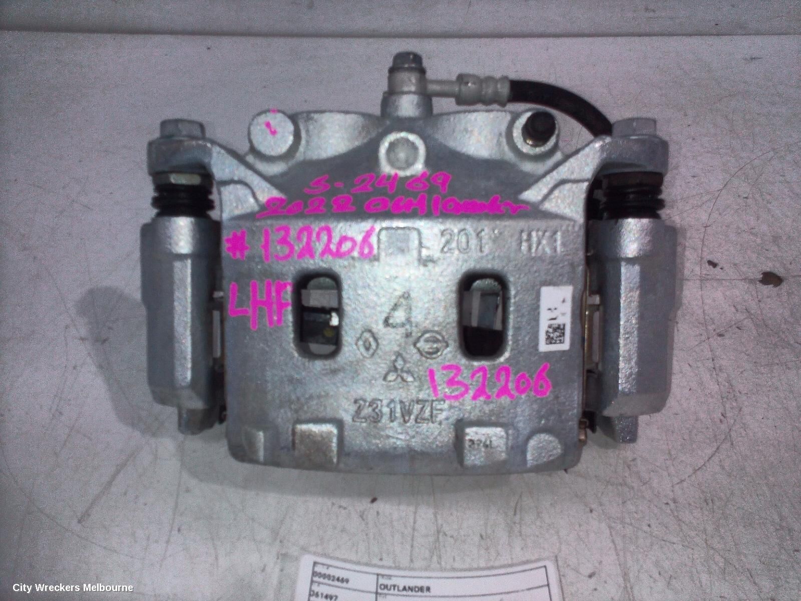MITSUBISHI OUTLANDER 2022 Caliper