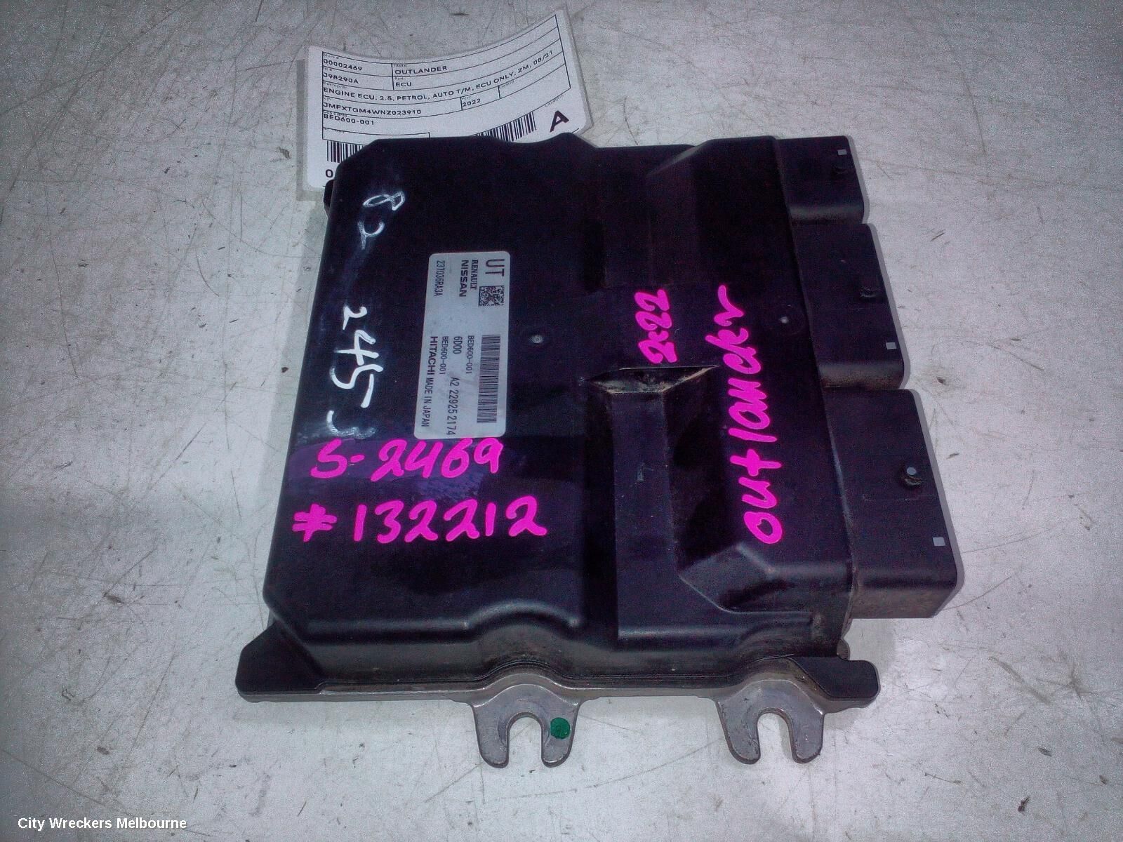 MITSUBISHI OUTLANDER 2022 Ecu