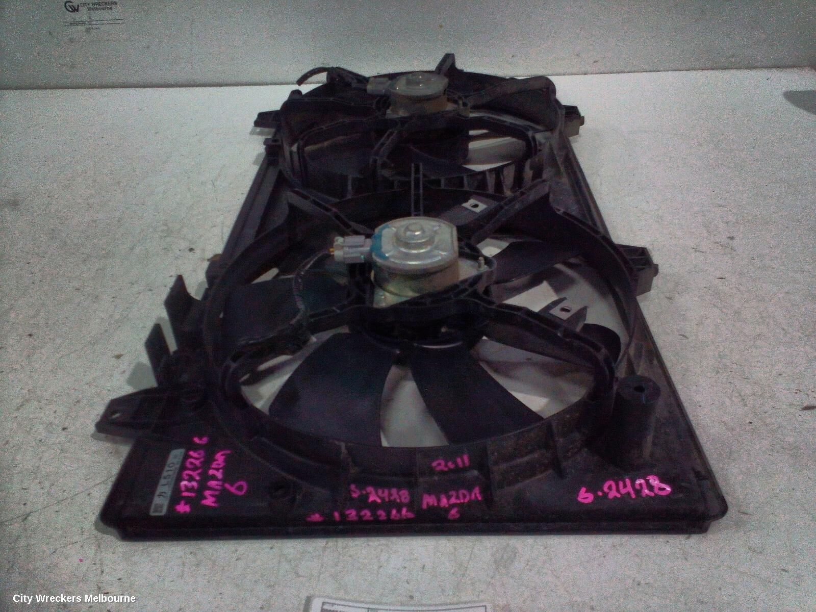 MAZDA 6 2011 Fan