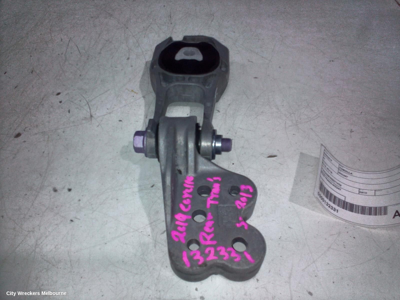 TOYOTA COROLLA 2019 Mount