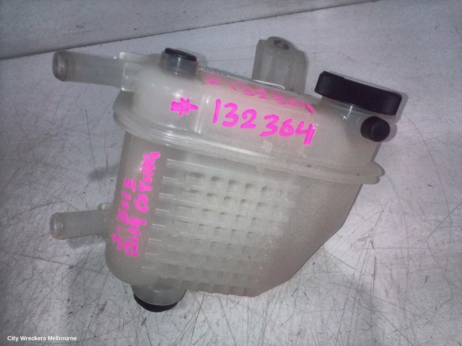 TOYOTA COROLLA 2019 Overflow Bottle