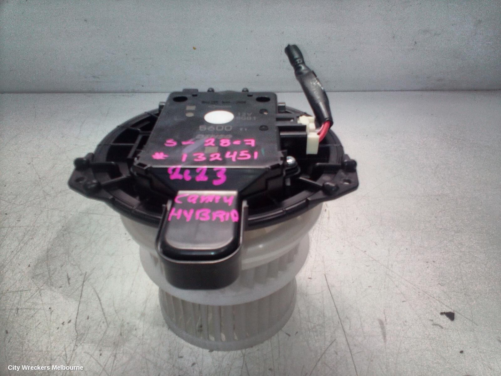 TOYOTA CAMRY 2023 Heater Fan Motor
