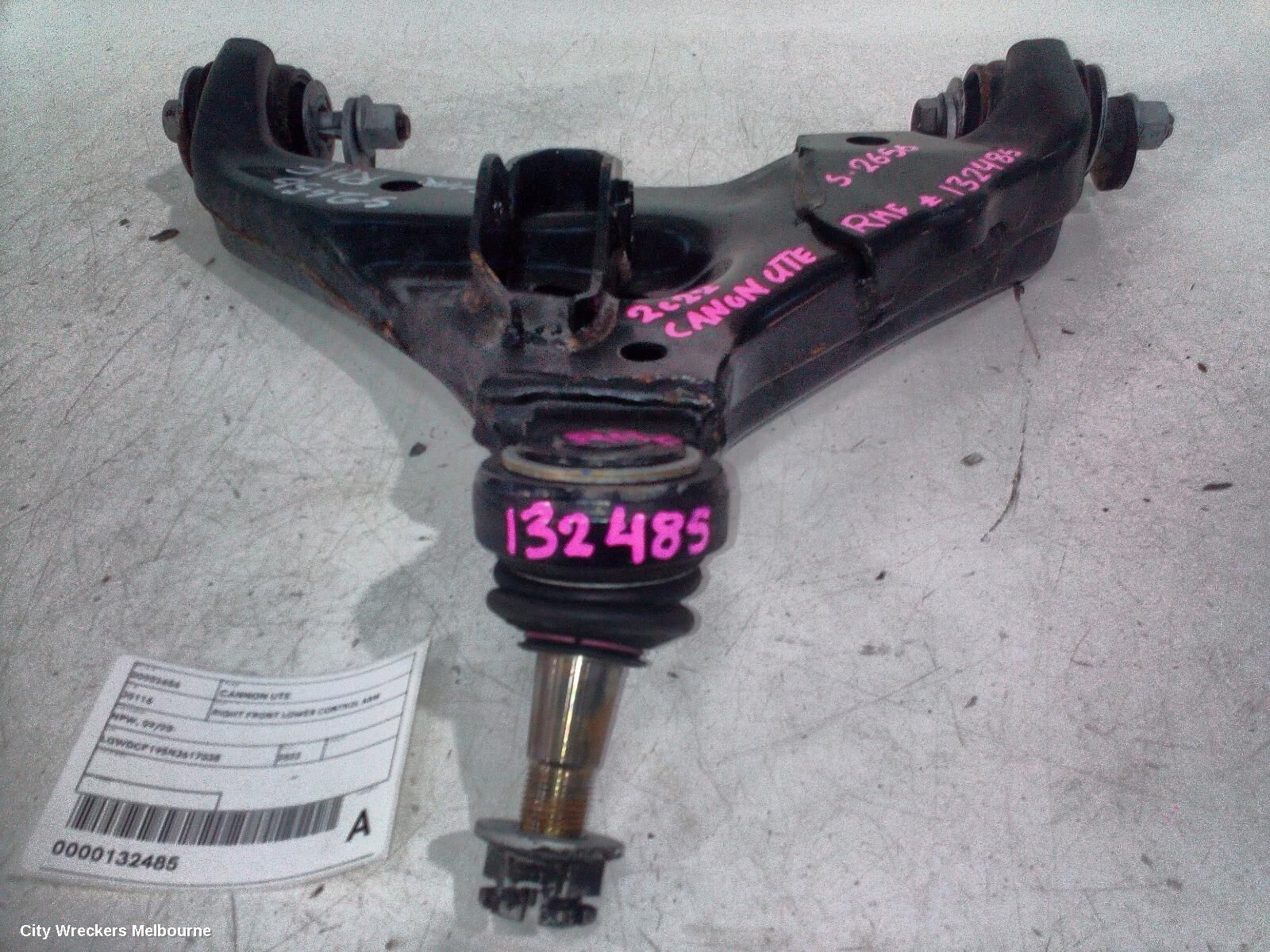 GREAT WALL CANNON UTE 2022 Right Front Lower Control Arm