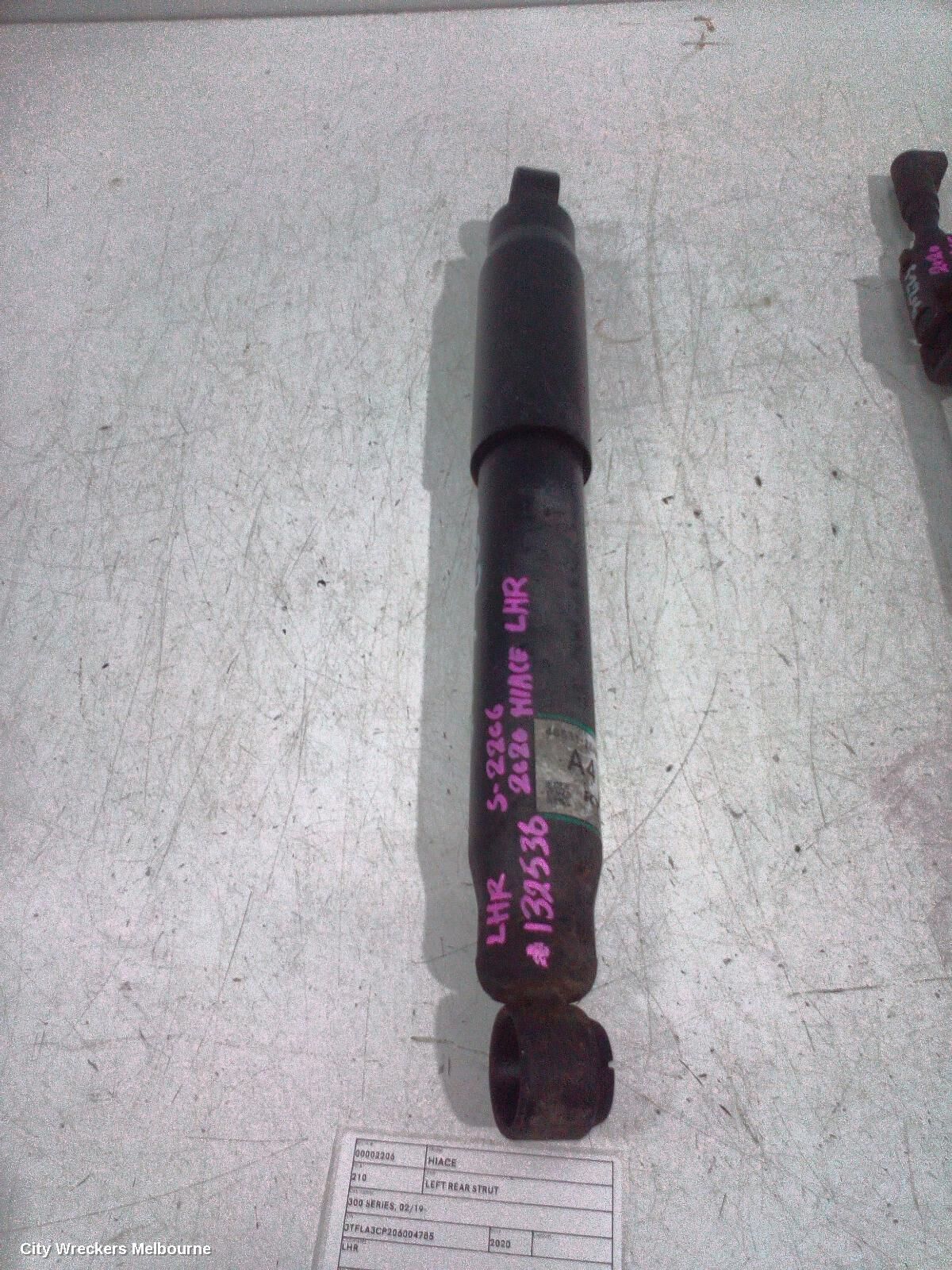 TOYOTA HIACE 2020 Left Rear Strut