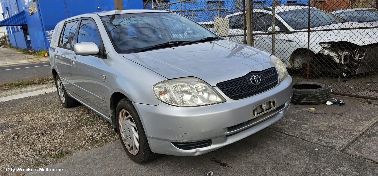 TOYOTA COROLLA 2002 Left Front Door Window