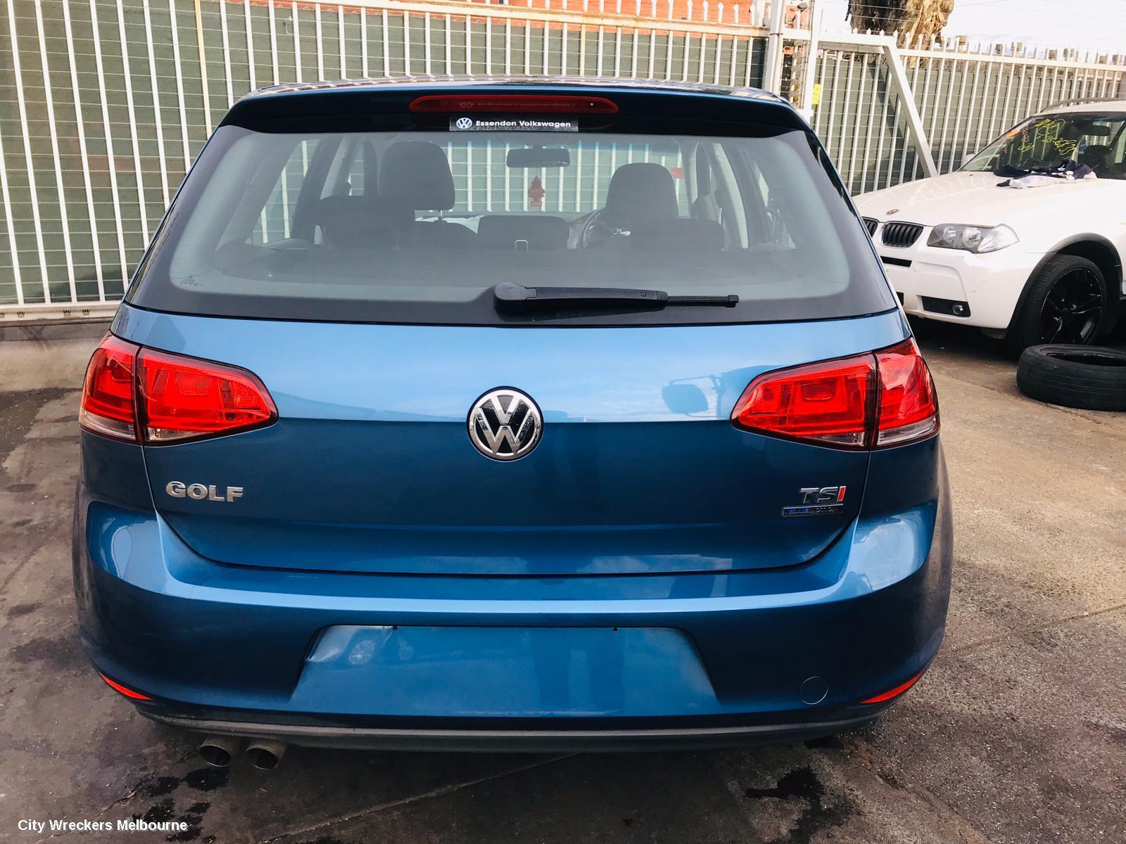 VOLKSWAGEN GOLF 2014 Left Rear Door/Sliding