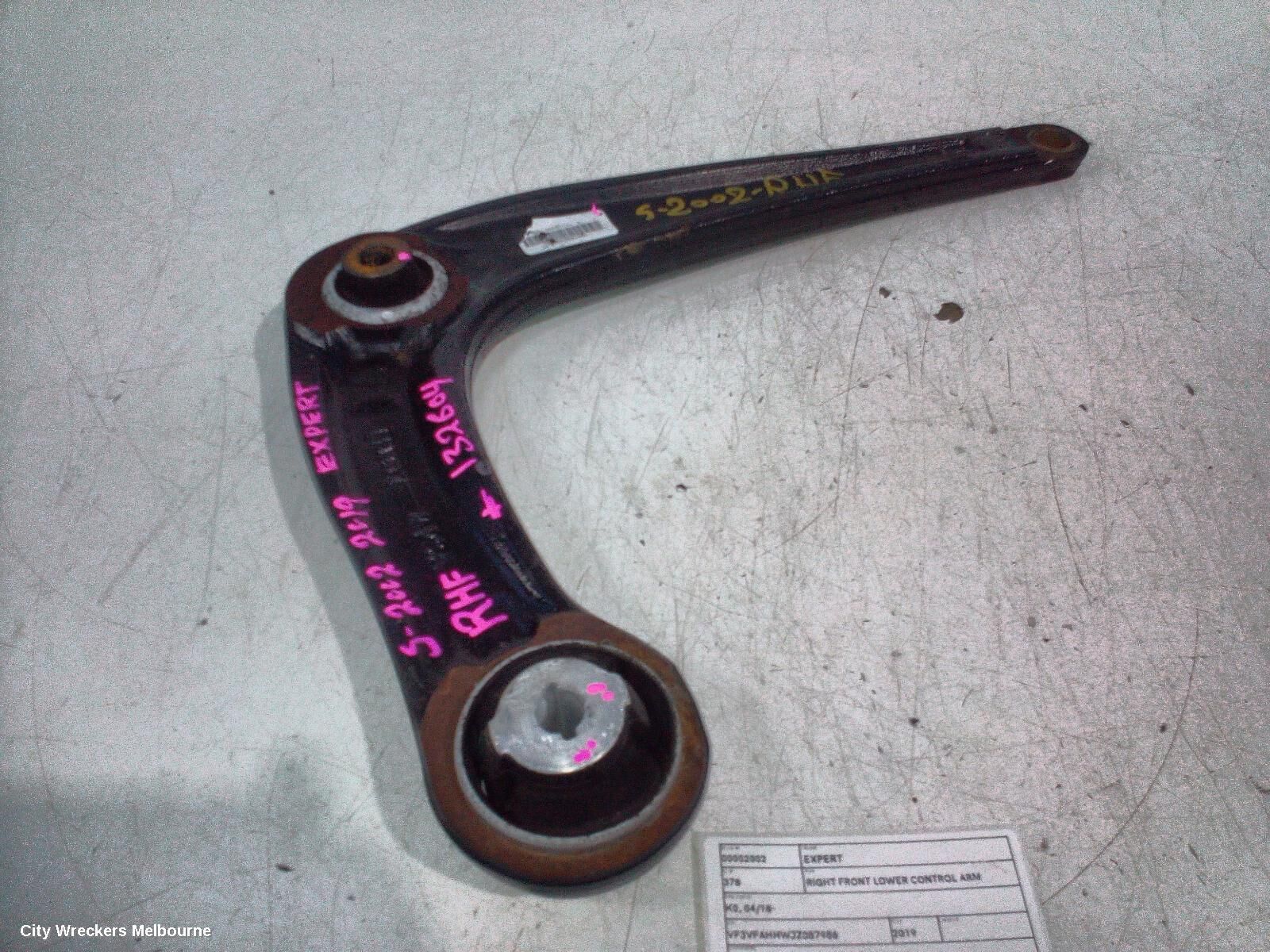 PEUGEOT EXPERT 2019 Right Front Lower Control Arm