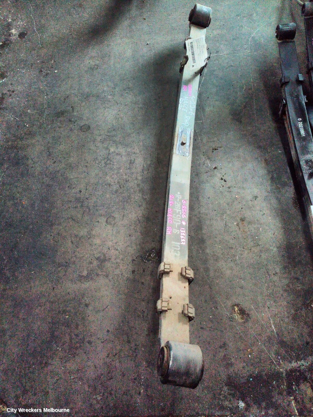 TOYOTA HIACE 2020 Rear Leaf Spring