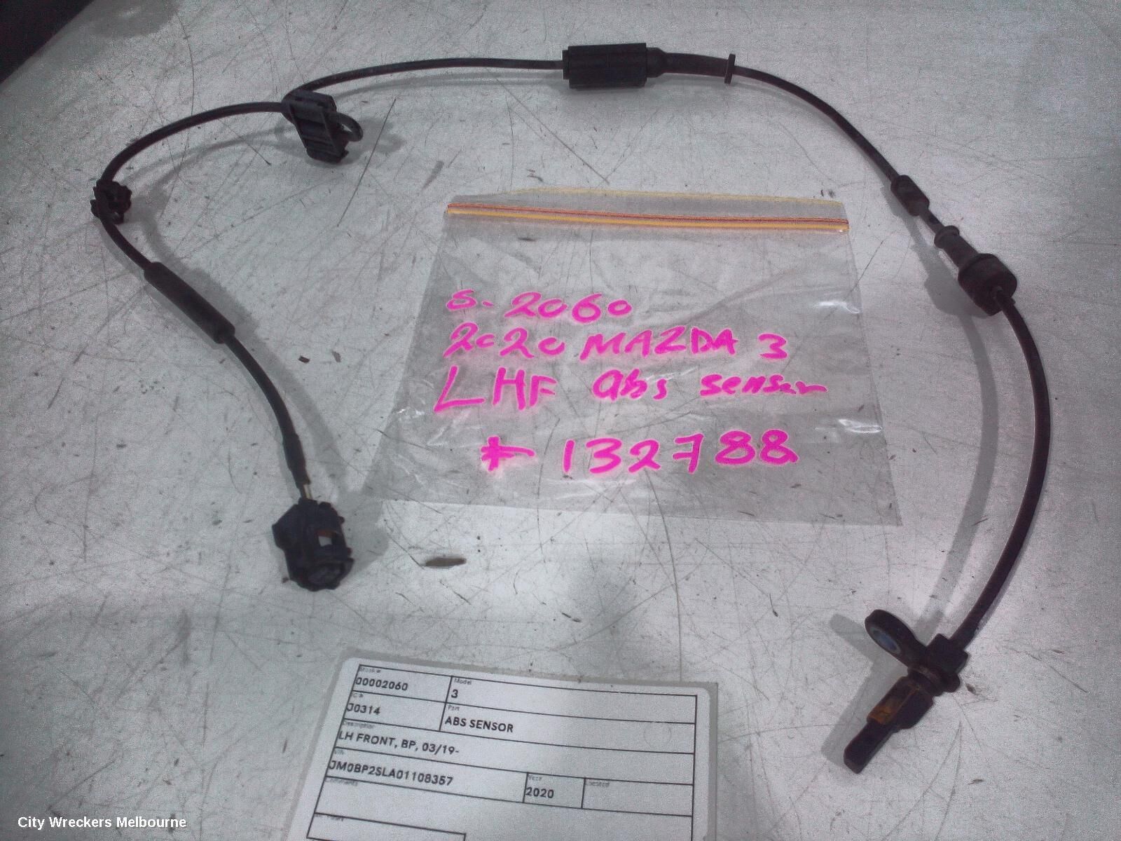MAZDA 3 2020 Abs Sensor