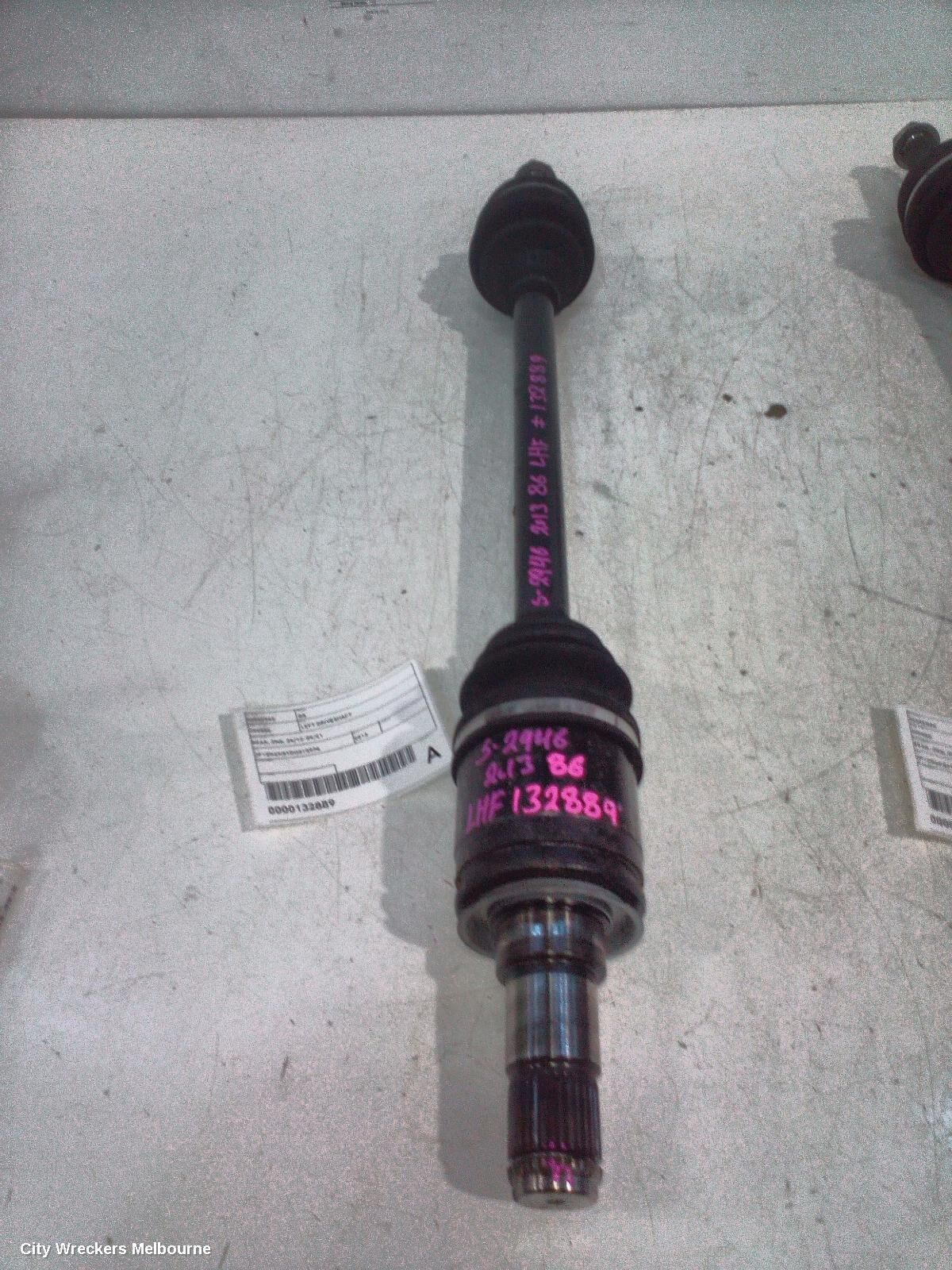 TOYOTA 86 2013 Left Driveshaft