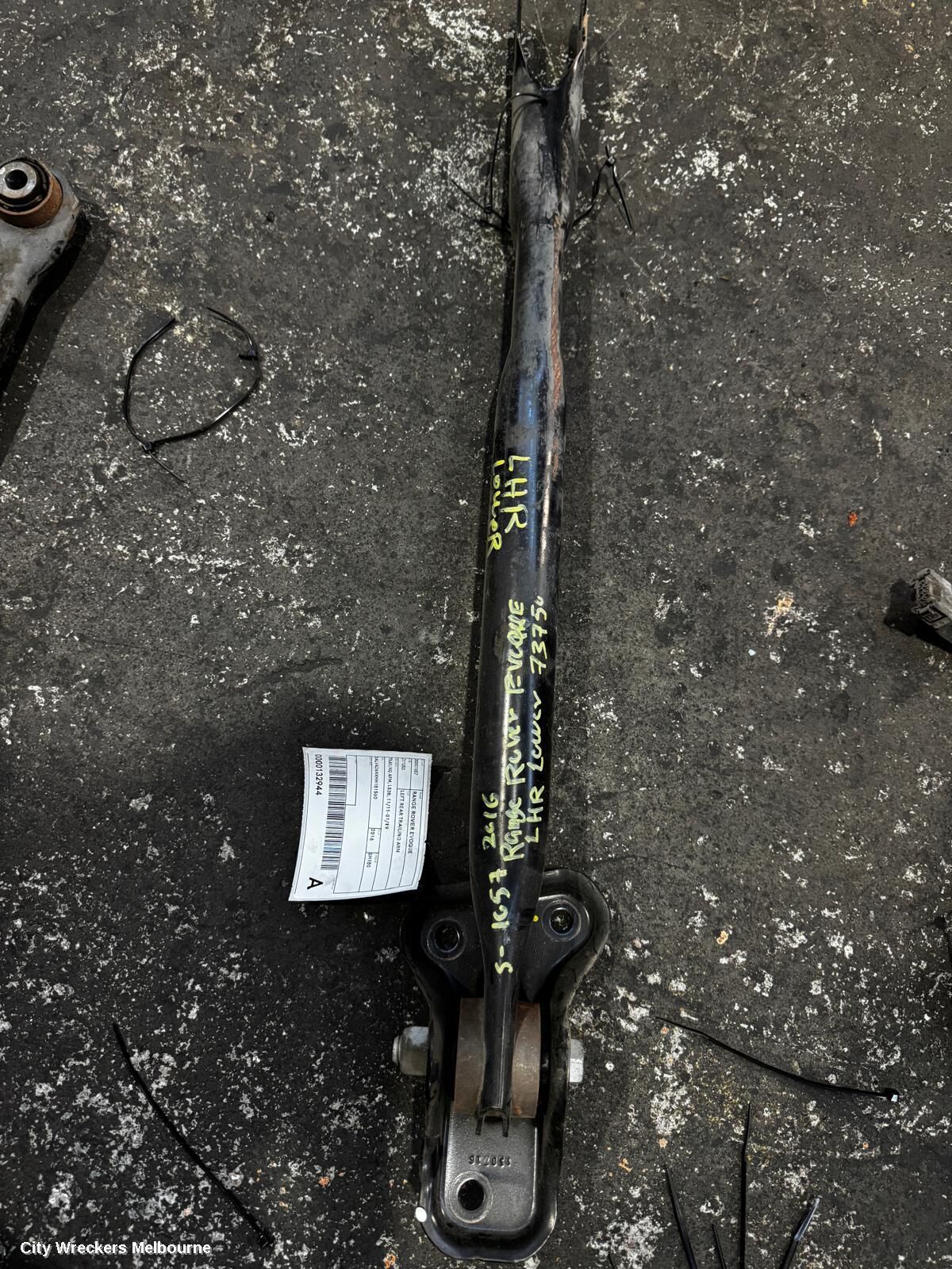 LAND ROVER RANGEROVER EVOQUE 2016 Left Rear Trailing Arm