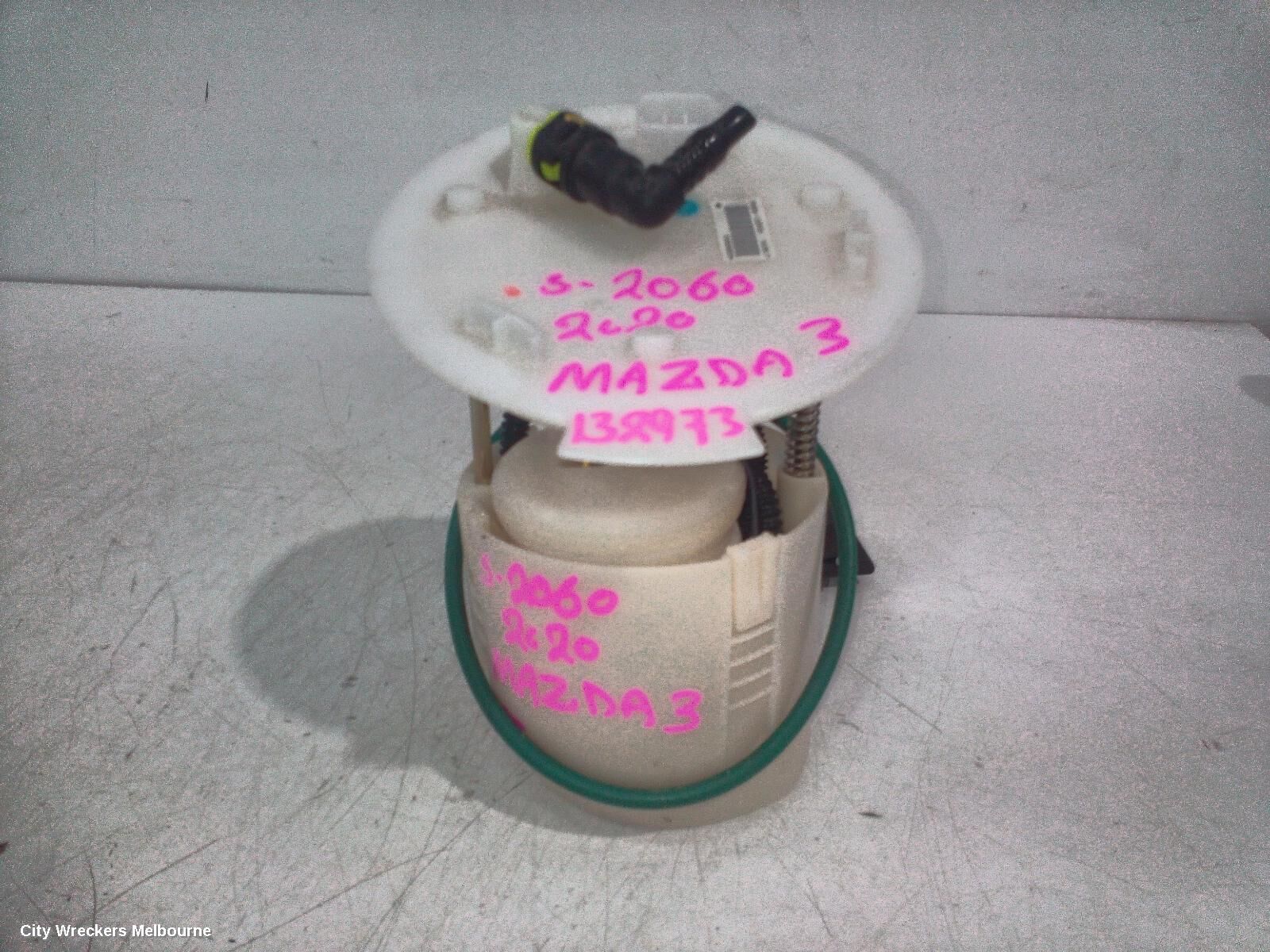 MAZDA 3 2020 Fuel Pump